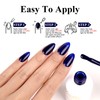 Imtiti Royal Blue Gel Polish, 0.5 Fl Oz Soak Off