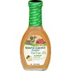 Maple Grove Farms Fat Free Salad Dressing, Caesar, 8 Ounce