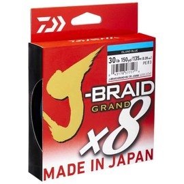 Daiwa J-Braid Grand X8 Blue 0.22, 19.5 kg, 135 m