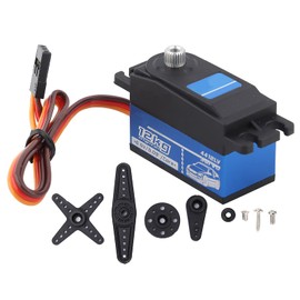 RC Car Servo, 1:10 Remote Control Drift SPT4412LV 12KG Low Profile Servo RC Car Servo Digital Servo Large Torsion Metal Gear for RV