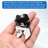 sourcing map 4 Set PTC Refrigerator Starter Relay 4.7 Ohm