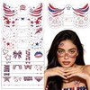 4th of July Freckles Face Tattoos (36 Pcs) or 250th