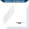Hihaha Front Left Side Bumper Headlight Washer Nozzle Cover Cap