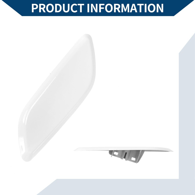 Hihaha Front Left Side Bumper Headlight Washer Nozzle Cover Cap