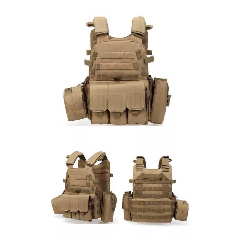 Yuqing Chaleco Tactico Militar Paintball Airsoft Gotcha Policia