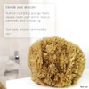Naroa Esponja de mar natural para baño, esponja exfoliante corporal