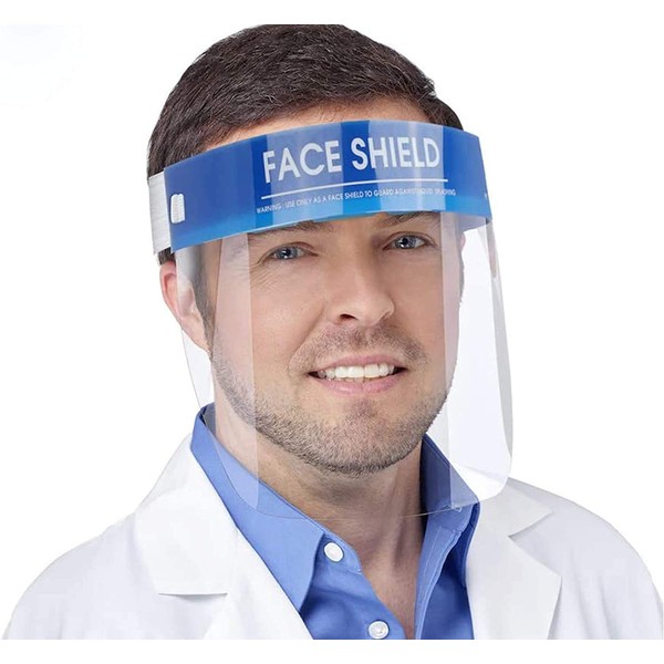 Tegcare Face Shield Protective Visor Face Shield Pack of 5