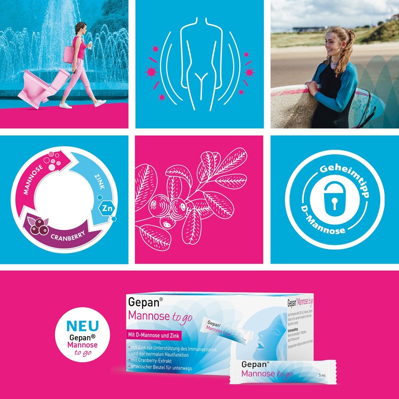 Gepan Mannose to Go Immune Support Ready to Use with