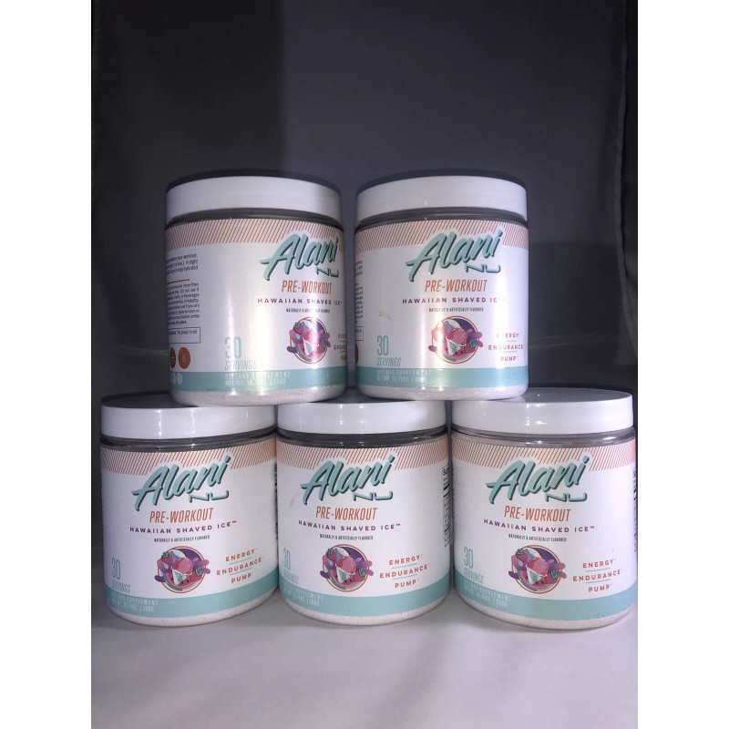 Alani Nu pre workout Hawaiian Shaved Ice 30 Servings