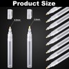 Sepamoon Set of 6 Empty Fillable Pen 3 mm 6
