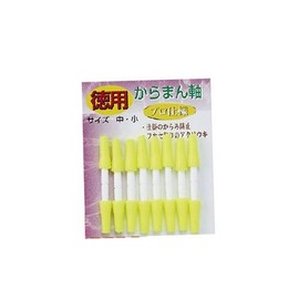 DAITOU (daitoubuku) Cases-White-Rubber Chinese Man Axis Yellow Medium