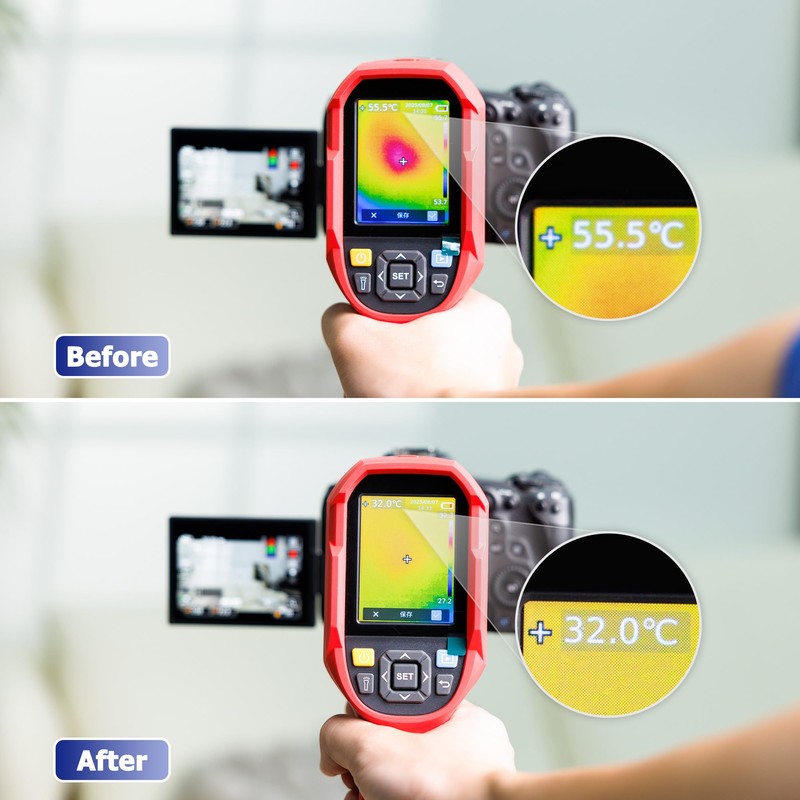 Camera Cooler Kit with Magnetic Rechargeable Battery,Semiconductor Quieter Cooling Fan