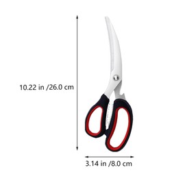 Korean Barbecue Scissors Clip Set: BBQ Scissors BBQ Tongs Stainless Steel Kitchen Cooking Pissa Scissors Grill Tongs Non Slip Kitchen Cooking Grill Food Tongs Buffet Serving Tongs