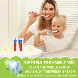 HAIFOTRVA 15 Tubes Bulk Travel Size Toothpaste,Miniature 0.88oz(25g) Small Toothpastes Travel Size Bulk 1.3x3.93 inches Peppermint Mini Disposable Toothpaste for Hotel,Guests,Homeless,Charity