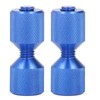 Two Hole Flange Alignment Pins 1-1/8 Inch Aluminium with Anodizing