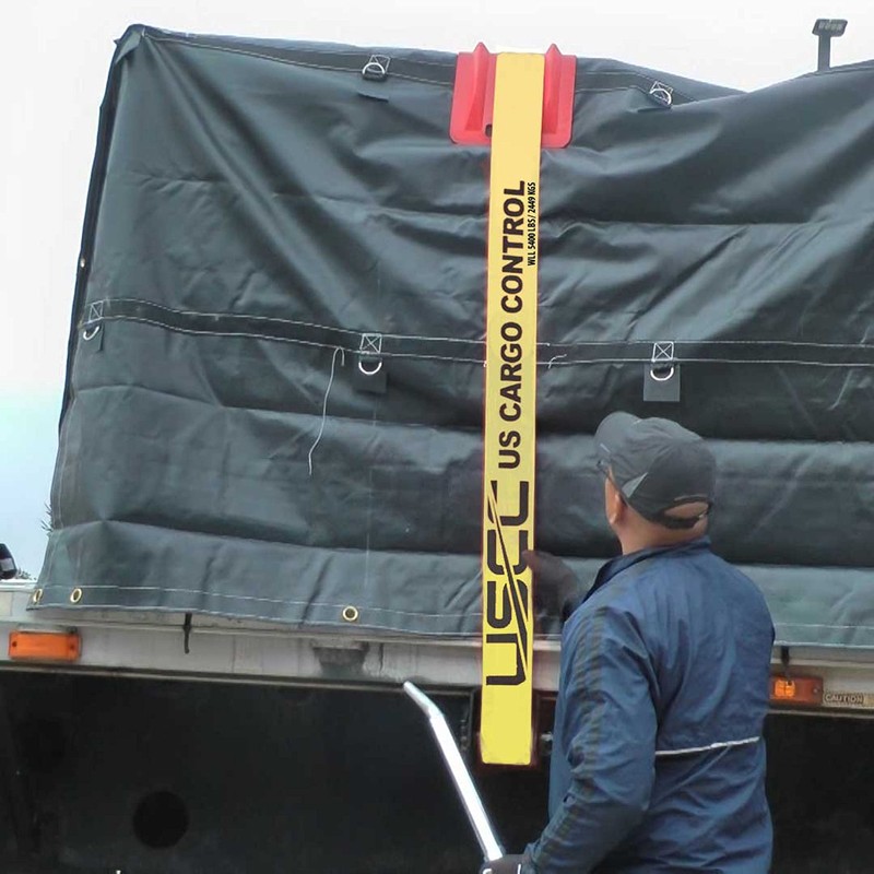 US Cargo Control 4 Inch Winch Strap with D-Ring Fitting,