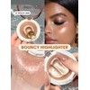 SHEGLAM Glowchi Bouncy Highlighter Mochi-like Formula Highlighter Long-lasting Shimmer Makeup-Peach