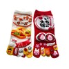 [Mode Select] Women's 5 Toe Socks, Characters, 2 Pairs Set,