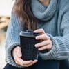 Reusable Insulated Sleeve for Iced Coffee Cup, Coffee Neoprene Sleeve