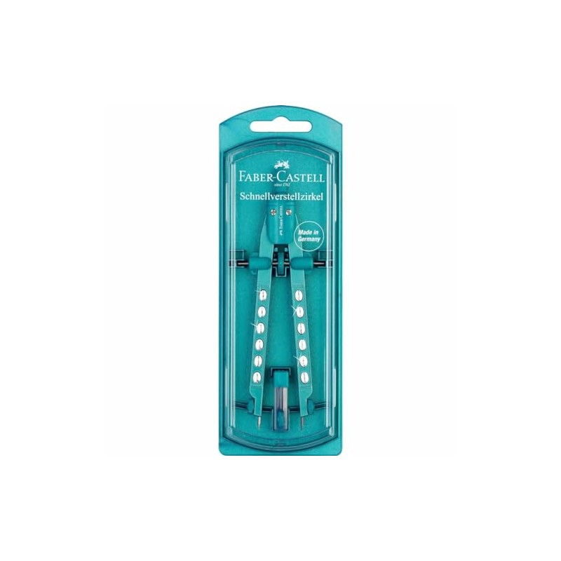 Faber Castell Compass in Pastel Colours Sparkle Colour Not Selectable