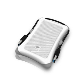 Silicon Power SP010TBPHDA30S3W externe Festplatte 1TB (6,4 cm (2,5 Zoll), USB 3.0) Anti-Shock weiß