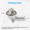 WMPHE Thermostat Housing Assembly Compatible with Maserati Ghibli 2014-2021 Levante
