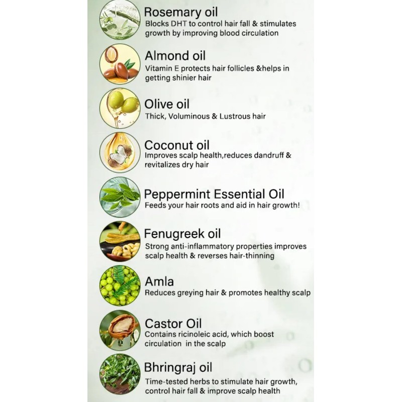 hair growth elixir - Huile Capillaire -