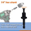 GANYEE 1.5-13mm Keyed Drill Chuck Adapter Kit 1/2"-20UNF with SDS-Plus