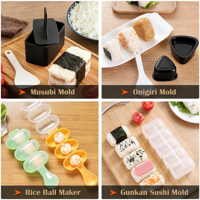 SmileTools Sushi Making Kit, 30 in 1 Sushi Kit with