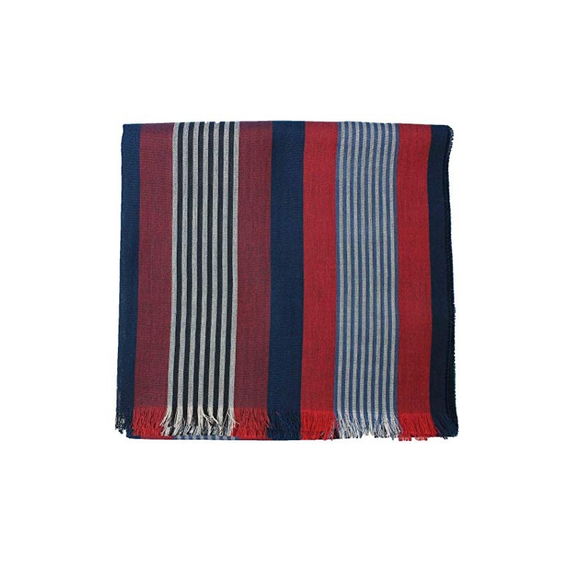 Rotfuchs Cotton Scarf Women's Scarf Summer Scarf Men's Scarf Blue