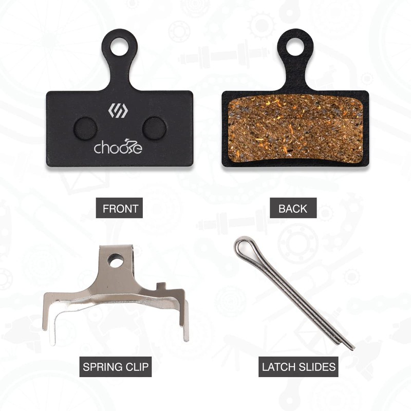 Chooee Brake Pads for Shimano G01S G02S XT XTR JO2A