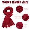 TOPTIE Winter Scarf Cashmere Warm Scarf for Men and Women,