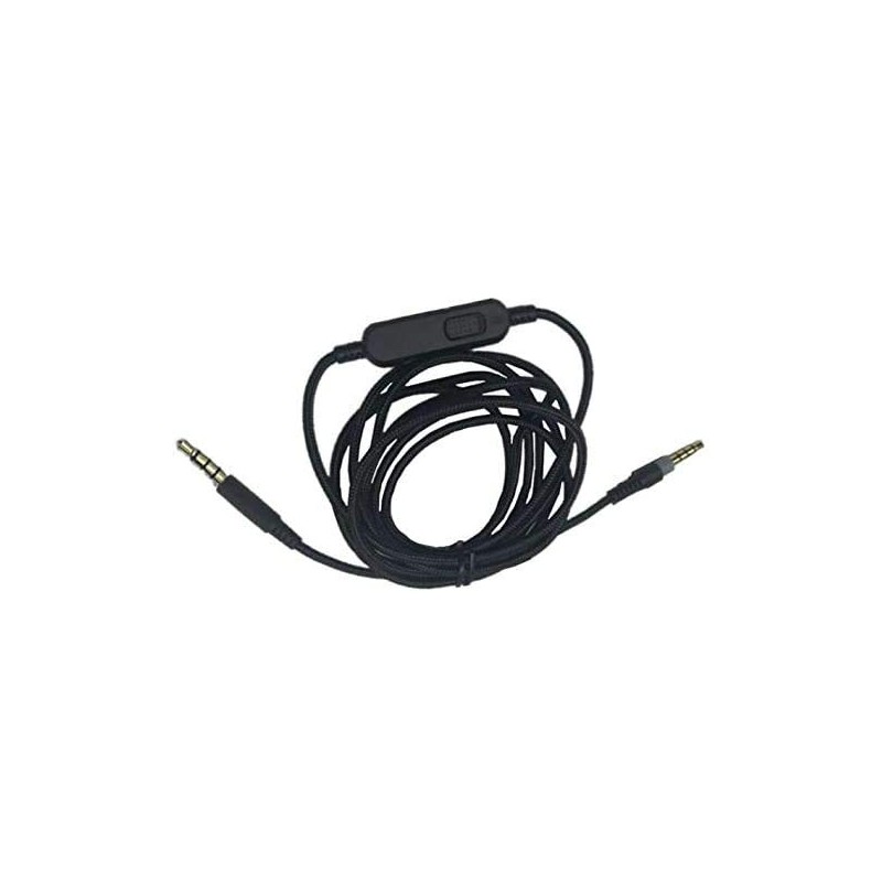 Twaxl 3.5mm Replacement Stereo Audio Cable Gaming Microphone Microphone for