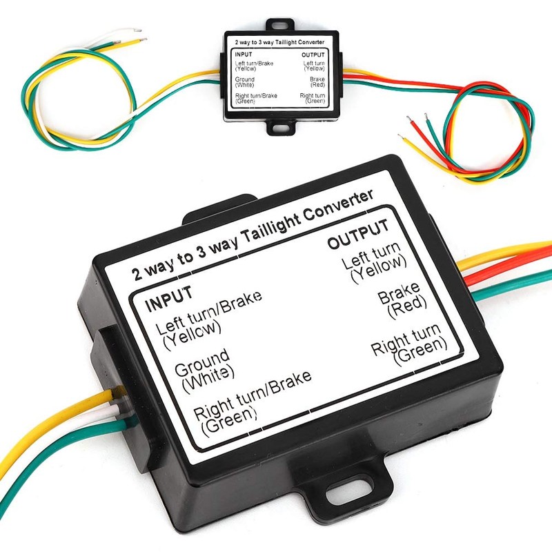 2 to 3 Wire Convert,2-to-3 Wire Splice Trailer Converter Electrical