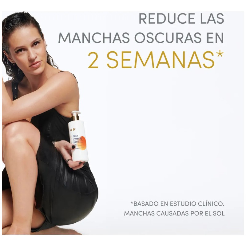 Dove Sérum Corporal con Niacinamida, Uniforma el Tono y Reduce