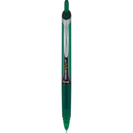 PILOT Precise V10 RT Refillable & Retractable Rolling Ball Pens, Bold Point, Green Ink, 12-Pack (13462)