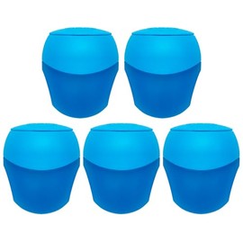 KUM Pencil Pal K1 Pencil Sharpener with Container, Blue, Pack of 5
