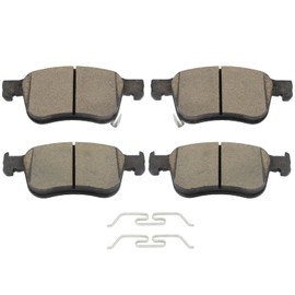 ANPART Front Brake Pads 4PCS D2115-9349 compatible for 2023-2024 For Acura For Integra|2018-2024 For Honda For Accord|2022-2024 For Honda For Civic