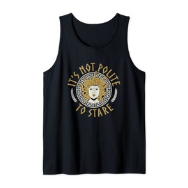 Medusa Head Costume for a Ancient Greek Mythology Lover Tank Top