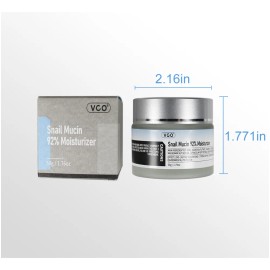 Crema Facial 157g Con 92% Mucina De Caracol Hidratante