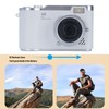 Bewinner FHD 1080P Digital Camera with 48MP Sensor, 2.4" Flip