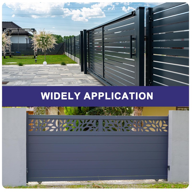 sourcing map 2Pcs Slide Gate Guide Roller, 1.7" Nylon Rollers