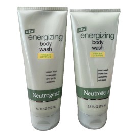 Neutrogena Lot of 2 Neutrogena Energizing Body Wash Fresh Citrus - 6.7 fl oz each