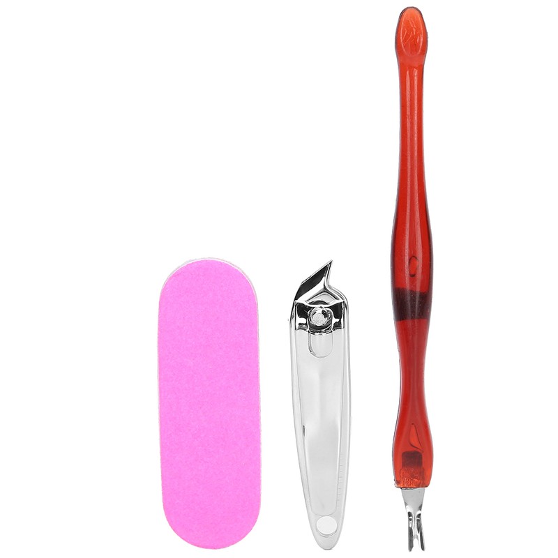 Nail Polishing Strip Dead Skin File Clipper Professional Nail Art