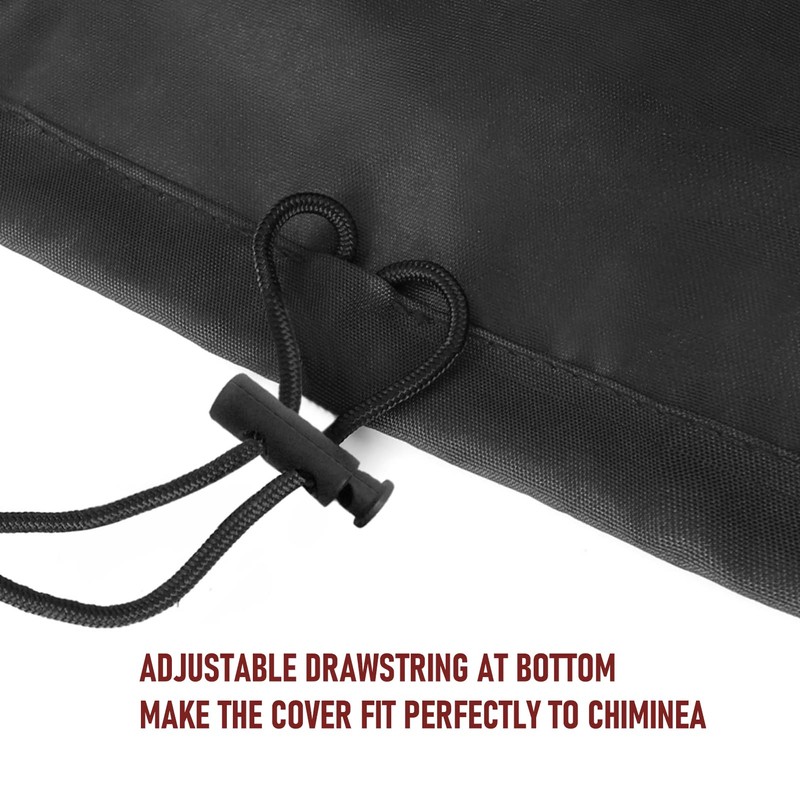 Chiminea Cover Outdoor Waterproof Chiminea Fire Pit Cover Heavy Duty