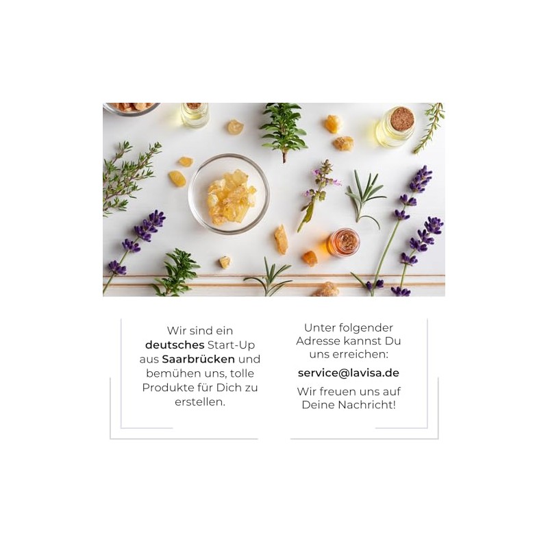 LAVISA Goloka Duft?l - Naturdfte fr Aromatherapie, Raumduft, Diffusor, Duftlampe