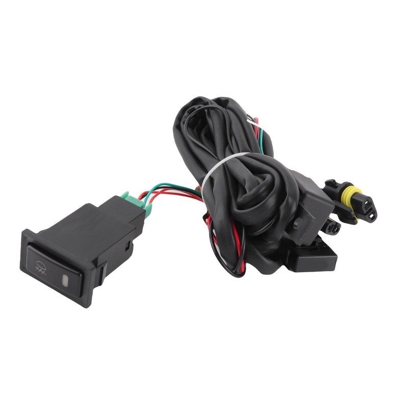Fog Lamp Switch Wiring Kit 12V 40A Car LED Fog