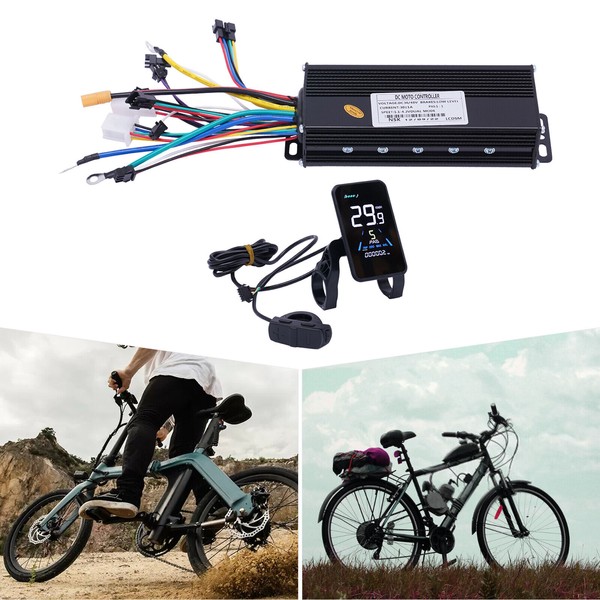 1200W 48V Electric Bicycle eBike Scooter Brushless Controller Kit LCD