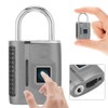 Smart Fingerprint No Password Unlock Padlock Customs Lock for Suitcase