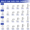 1575 PCS Nuts and Bolts Assortment Kit, Stainless Steel Phillips